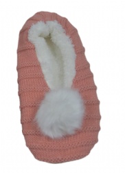 1pk pompom home sock