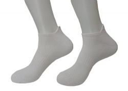 2pk mesh design sports quarter socks