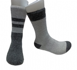 2pk twisted thermal crew socks