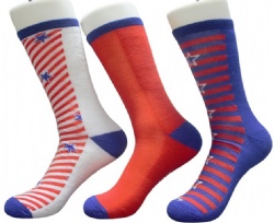 3pk starts pattern sports crew socks