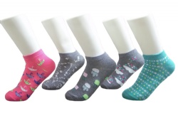 5pk weather related patterns ankle socks